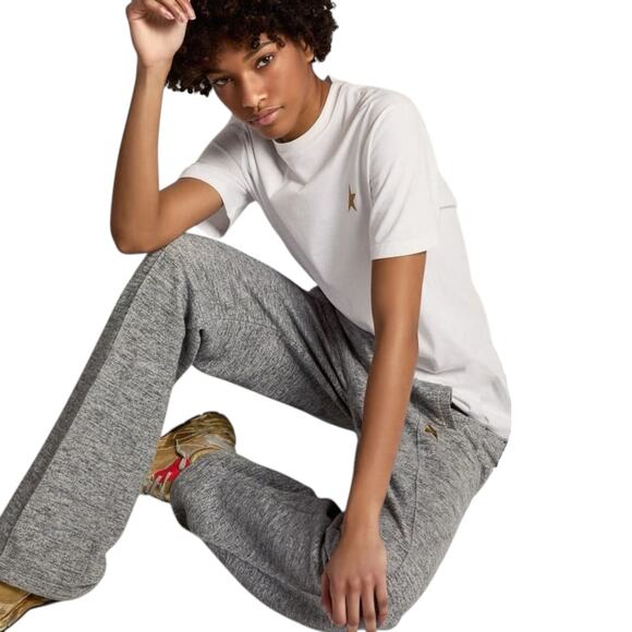 GOLDEN GOOSE Dorotea Star Logo Wide Leg Sweatpants XS - Picture 3 of 13